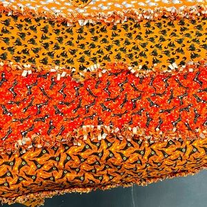 Full size handmade rag quilt
